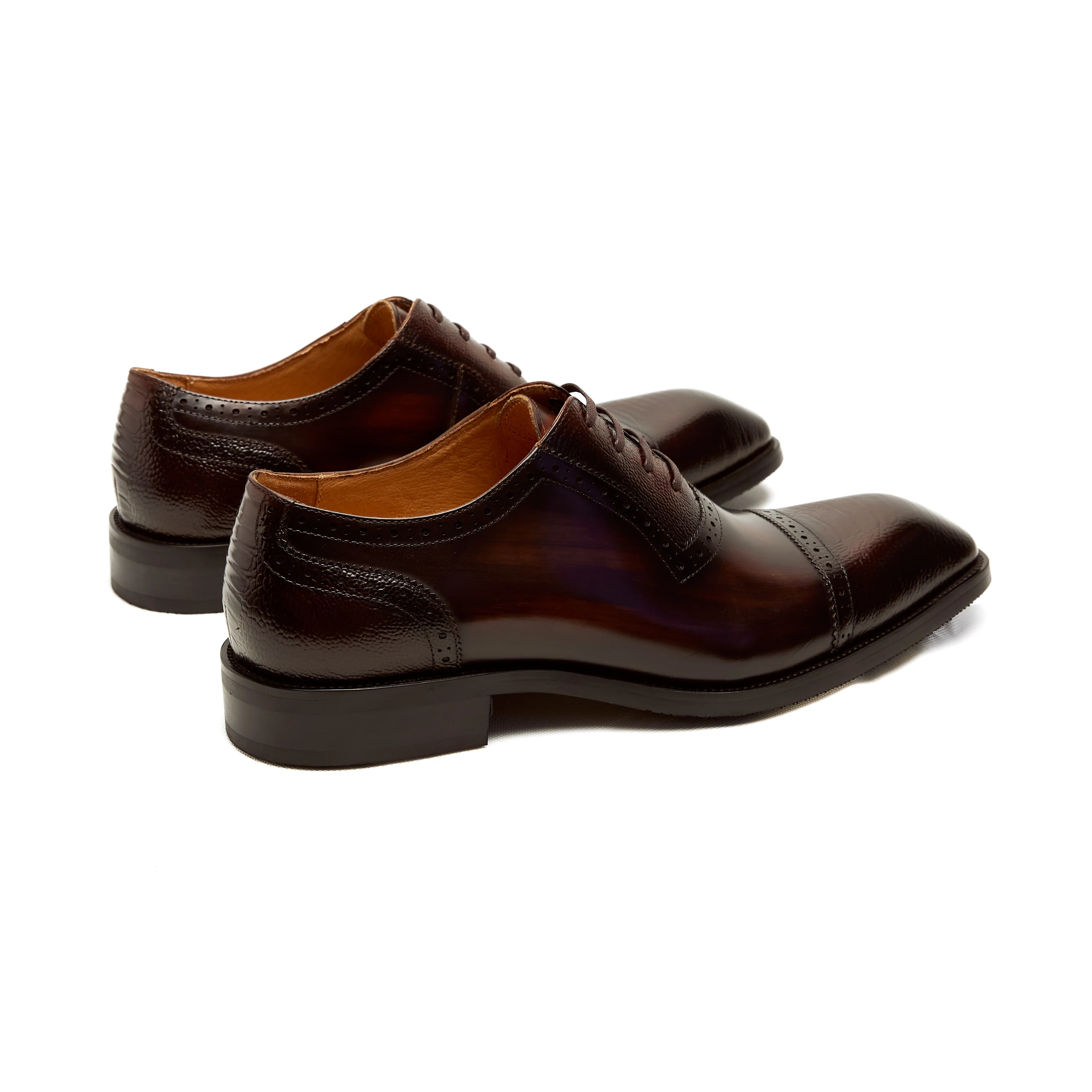 Lupo Bianco Torino Oxford Brogues – Classic Cap Toe Elegance - Image 6