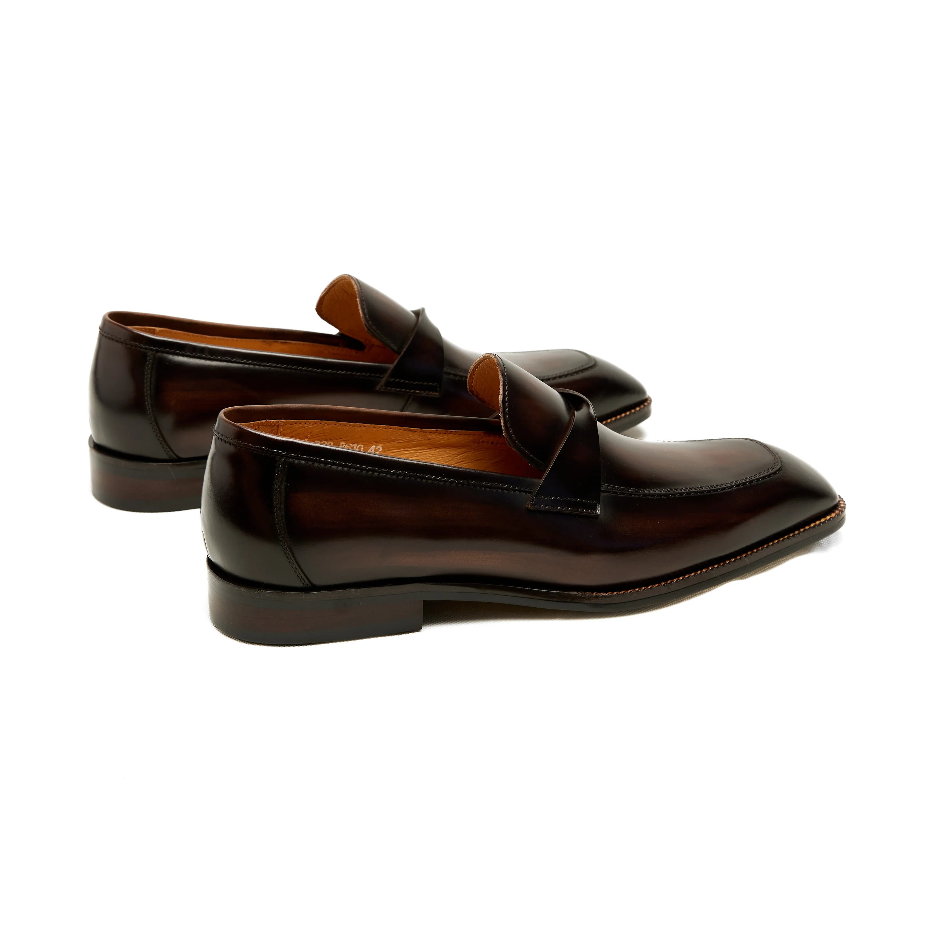 Lupo Bianco Firenze Leather Loafers – Classic Slip-On Elegance - Image 3