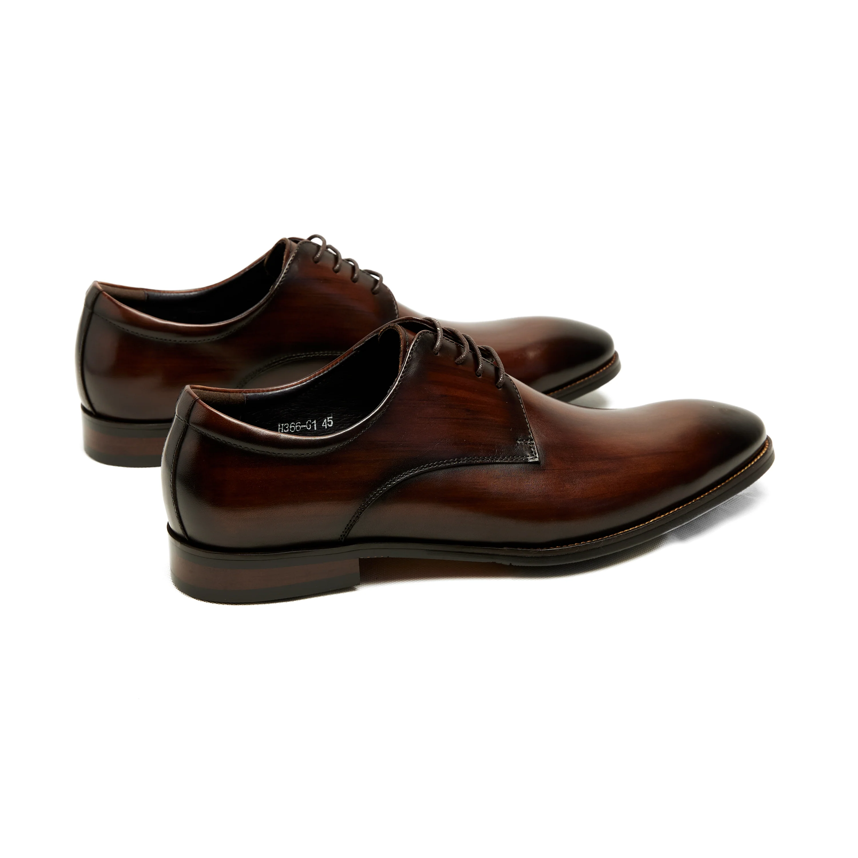 Lupo Bianco Signature Derby Collection – Matte, Brown & Espresso - Image 4