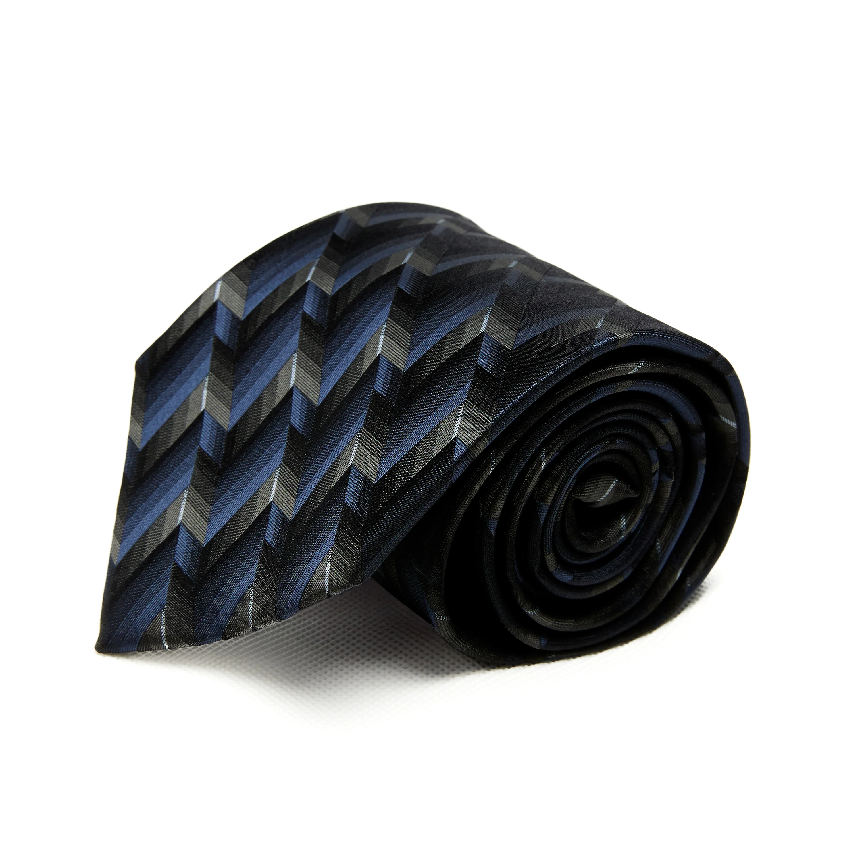 Lupo Bianco Midnight Chevron Tie