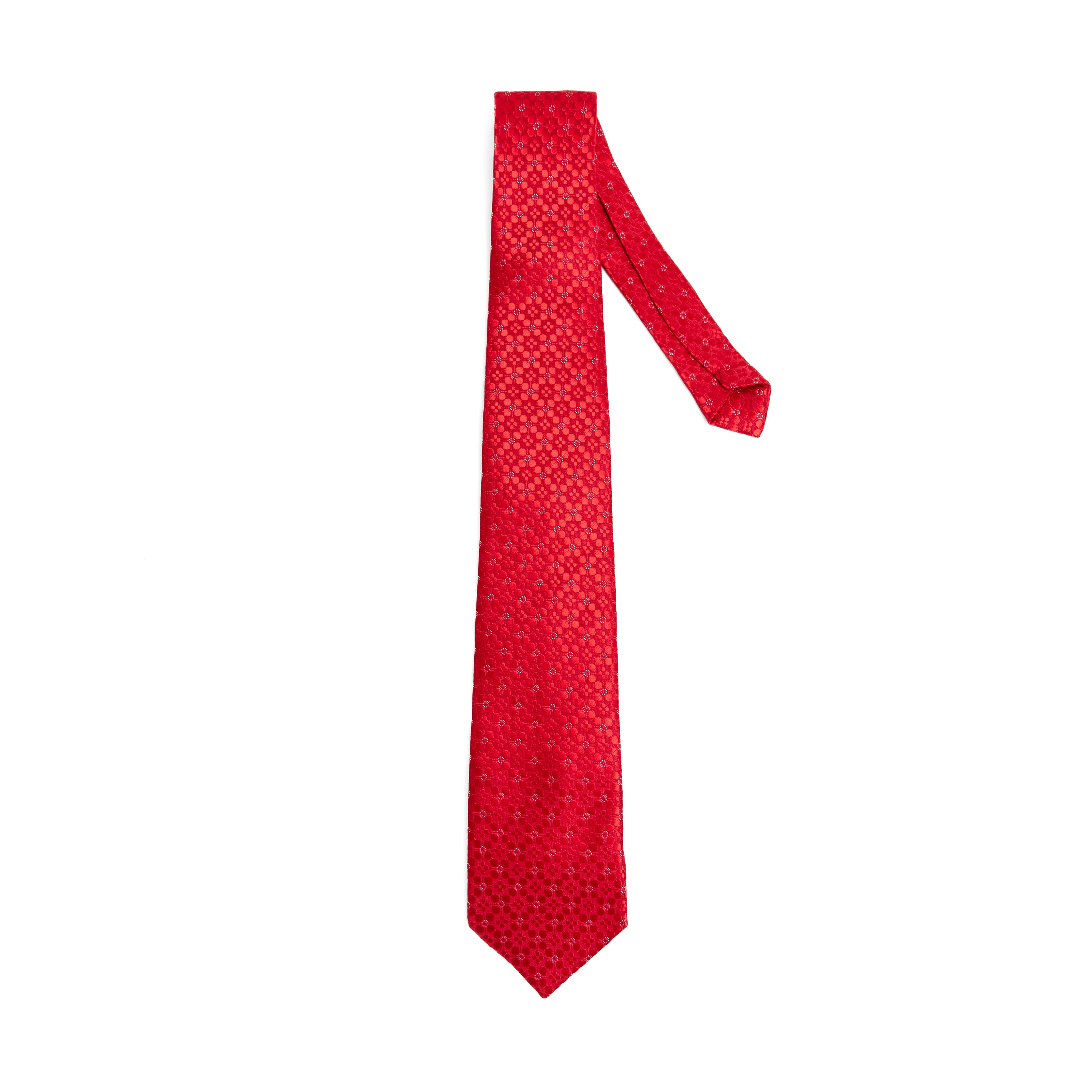 Lupo Bianco Ruby Micro-Pattern Tie - Image 2