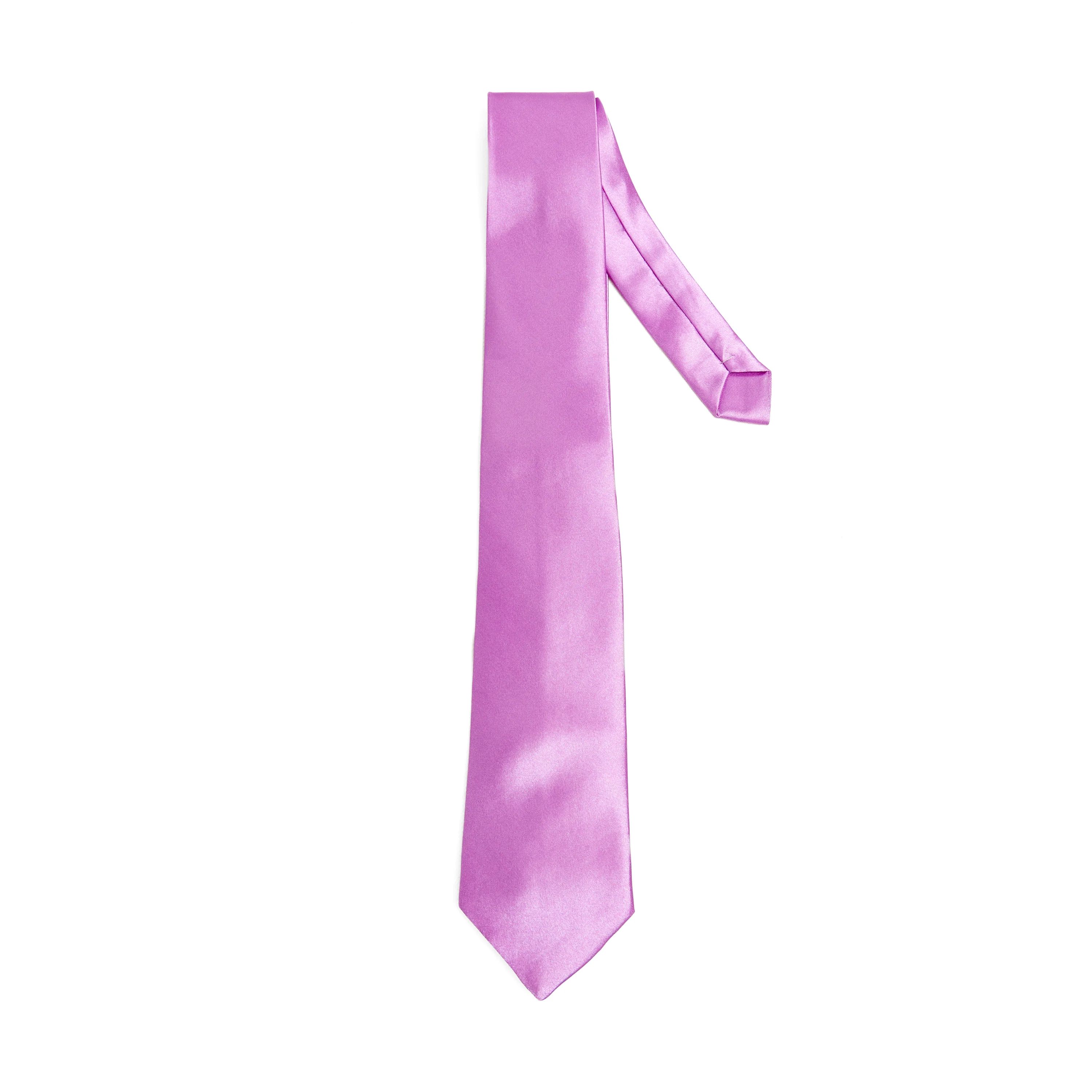 Lupo Bianco Signature Satin Tie - Image 36