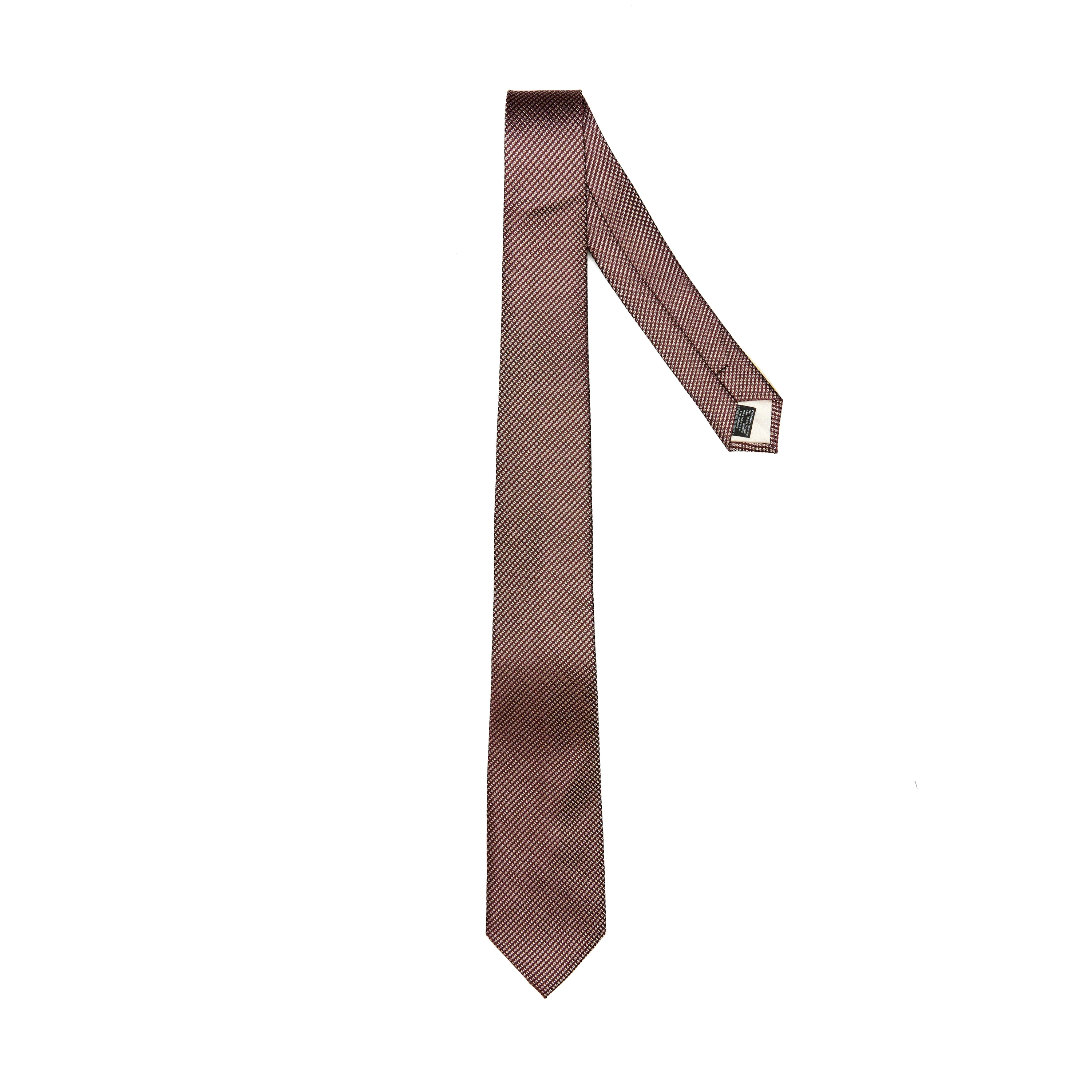 Lupo Bianco Terra Micro-Weave Tie - Image 2